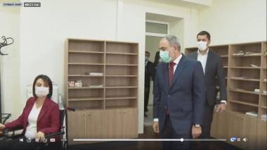 Փաշինյանը մասնակցում է  Համալիր սոցիալական ծառայությունների տարածքային կետրոնի բացմանը