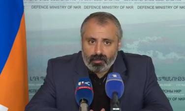 Դավիթ Բաբայանի ասուլիսը Արցախից