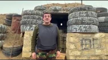 Արայիկ Հարությունյանի տեսաուղերձը առաջնագծից