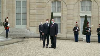 Տեղի է ունեցել Արմեն Սարգսյանի եւ Էմանուել Մակրոնի հանդիպումը