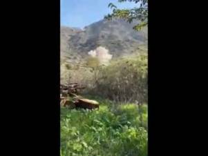 Հակառակորդի կողմից ՀՀ սահմանի թիրախավորման կադրեր