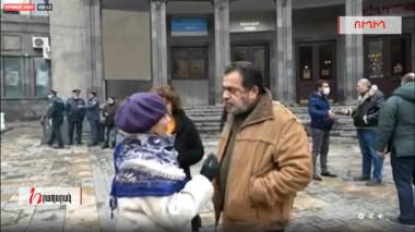 Ուղիղ. Մտավորականների երթը