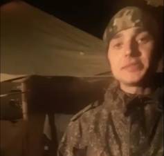 Հայերին ռուս խաղաղապահը Բերձորից ամանորյա ուղերձ է հղել