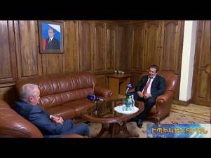 Գագիկ Ծառուկյանը հանդիպել է Սերգեյ Կոպիրկինի հետ