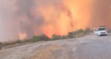 Անթալիայի Մանավգաթ բնակավայրը կրկին բռնկվել է. նոր կադրեր