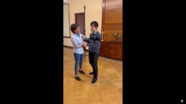 Աննա Հակոբյանը տեսանյութ է հրապարակել՝ պարելիս