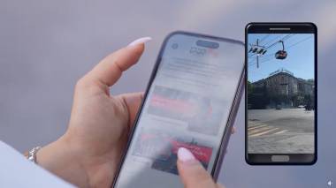 Կարող եք իրական ռեժիմով տեսնել, թե ինչպիսին է լինելու Երևանի ճոպանուղին